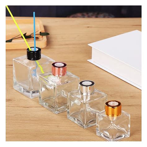 Perfume Glass Diffuser Bottle Glass Diffuser 300 Ml Bottle Glass Diffuser Bottle With Cork Cap