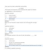 Econ Week Quiz Pdf Your Quiz Has Been Submitted Successfully