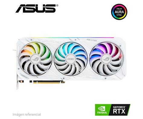 Tarjeta De Video Asus Nvidia Geforce Rog Strix Rtx O G White Gb