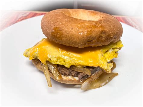 Steak Egg Cheese Bagel Mcdonalds Copycat Catherine S Plates