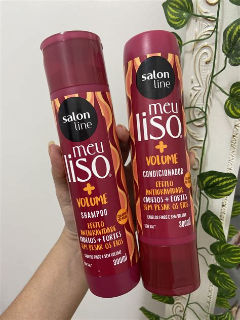 Salon Line Meu Liso Qual O Melhor - Pam Lepletier: Meu Liso + Volume Salon Line