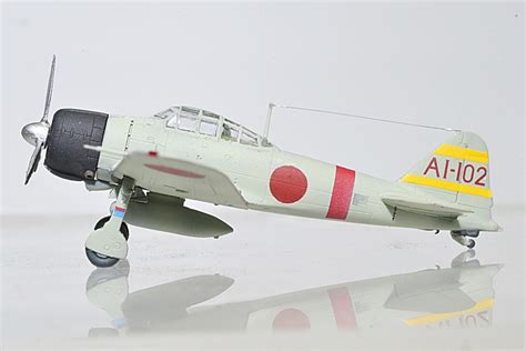 Yahooオークション 1144 【完成品】 海軍零式艦上機21型 赤城戦闘