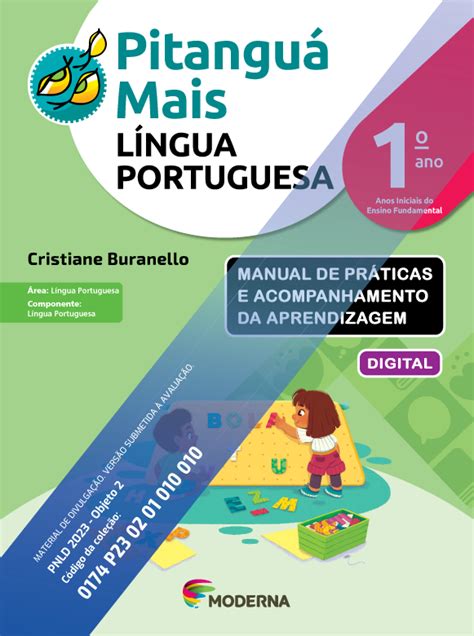 Pitangu Mais L Ngua Portuguesa Ano Pnld Moderna