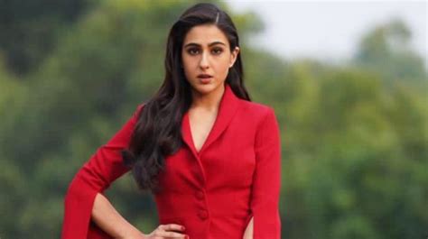 Sara Ali Khan Raises Temperatures In Red Hot Mini Skirt Pictures Lens