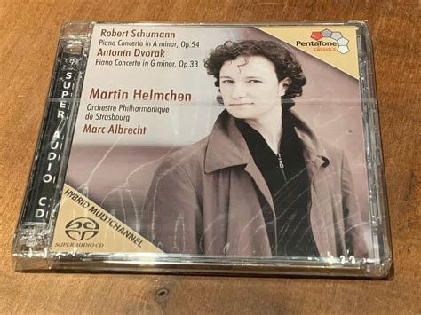 Schumann Dvorak Piano Concertos Martin Helmchen Albrecht Pentatone Sacd