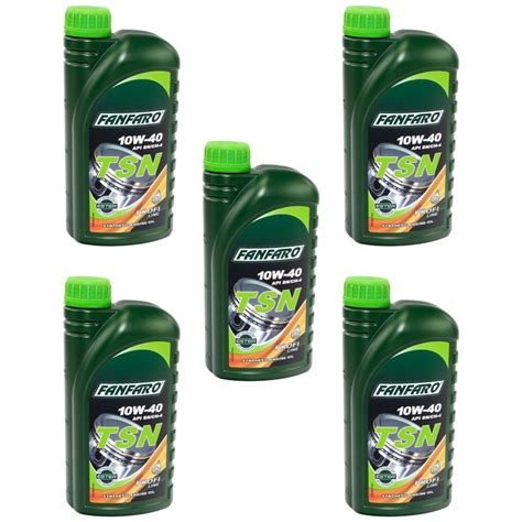 FANFARO Engineoil 10W40 TSN API SN CH 4 5 X 1 Liter Buy Online B 23 45