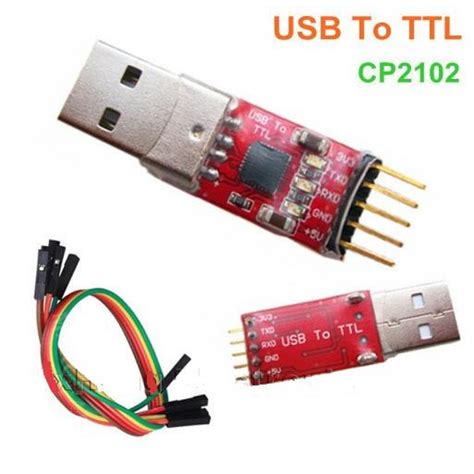 Usb 20 To Ttl Uart Module 5pin Serial Converter Cp2102 Stc Replace