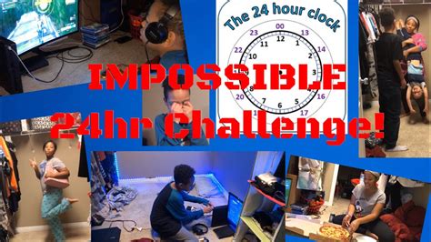 Impossible 24hr Challenge We Had 3 Free Minutes Out Of 24hrs😱