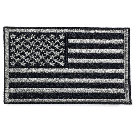 black american flag patch