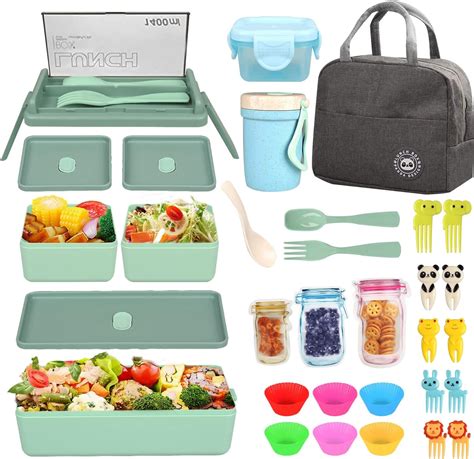 Natraprow Bento Box Adult Lunch Box With Bag Lunch