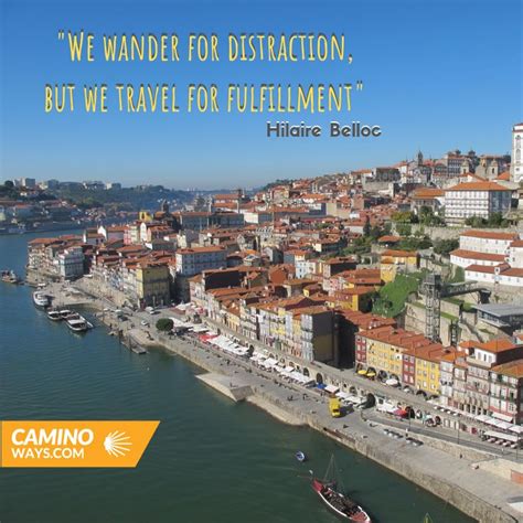 We Wander For Distraction But We Travel For Fulfillment Sundayquote