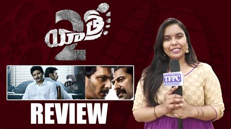 Yatra2 Movie Review YS Jagan Biopic Jiiva Mammootty TFPC YouTube