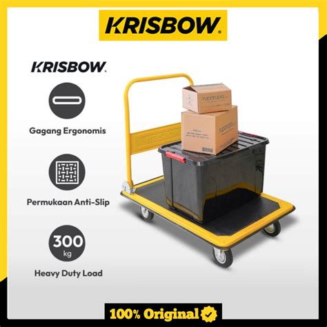 Jual Krisbow Troli Barang 300 Kg Shopee Indonesia