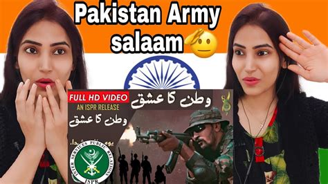 Indian Reaction On Watan Ka Ishq Sahir Ali Bagga Ispr Defence