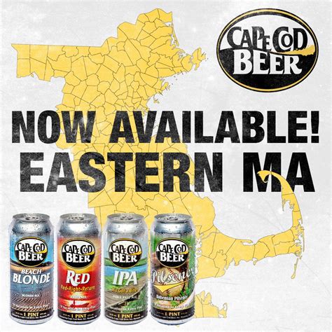 Cape Cod Beer Inc Expands Distribution To Include Eastern