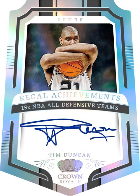 Panini America Signs Tim Duncan To Exclusive Multi Year Partnership For