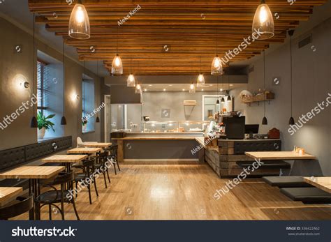 Interior Restaurant Wooden Design Stock Photo 336422462 | Shutterstock