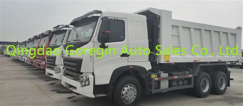 Sinotruk HOWO 6X4 371 HP 375 HP 30 Ton Sand Gravel 20 Cubic Meters 10