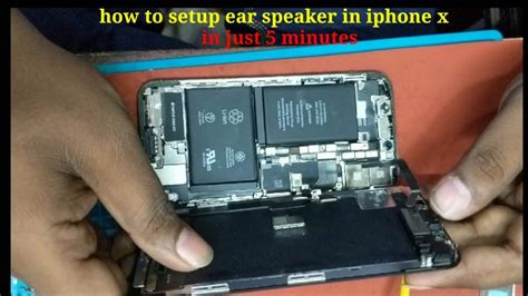 Iphone X Ear Speaker Not Working Iphone X Ear Speaker Replacement Iphone X Ear Speaker Low Sound