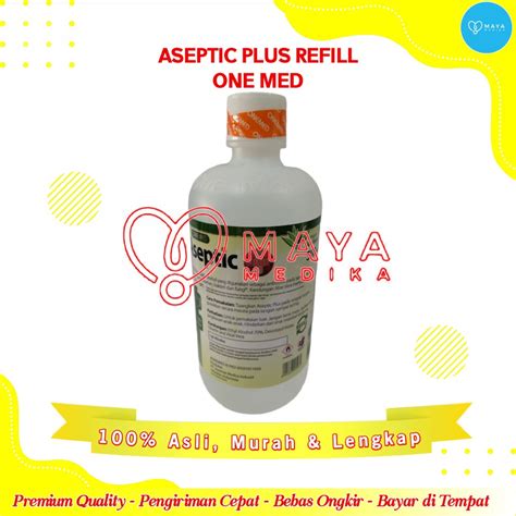 Jual Aseptic Plus Aloe Vera Refill One Med Shopee Indonesia