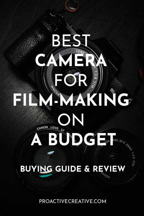 Best Cameras For Filmmaking On A Budget