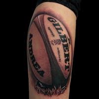 33 Cool Rugby Tattoo Designs - Body Art Guru