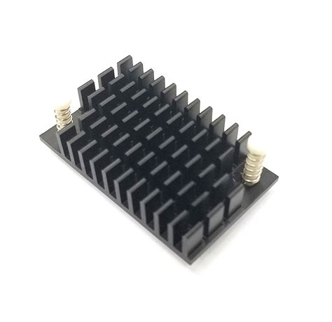 Pcb Black Electronic Push Pin Heat Sink With Thermal Pad China