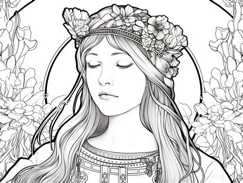 crowning adult coloring tribute coloring page