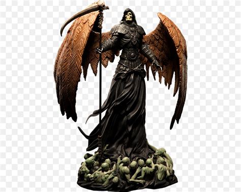 Statue Action & Toy Figures Death Sculpture, PNG, 457x655px, Statue ...