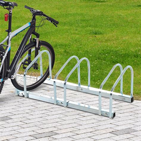 Cargo Management Bike Parking Rack,Bike Floor Stand,5 Racks Steel Bike Bicycle Floor Parking ...