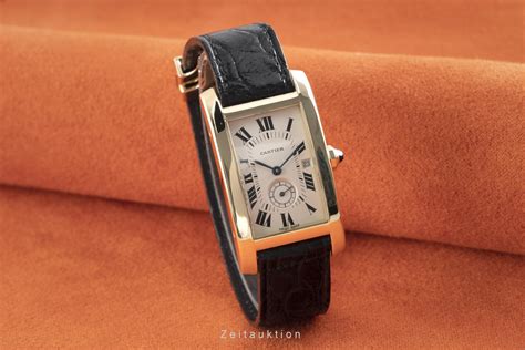 Cartier Tank Américaine 18k Gold Quarz Kal 01401 1 Ref 1716 2108512