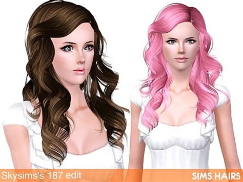 Sims 3 Hairstyle Retextures And Edits Free Downloads By Sims Hairs