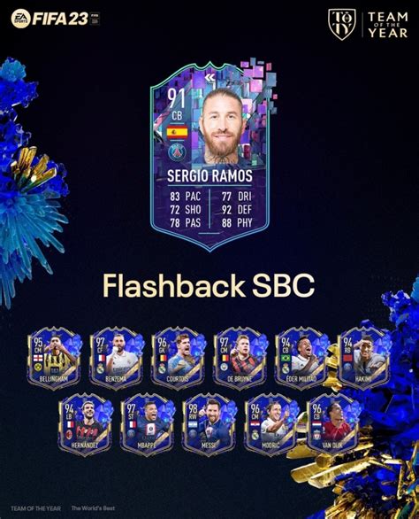 Fifa23 Solution Sbc Sergio Ramos Flashback Toty Fut Metal Jacket