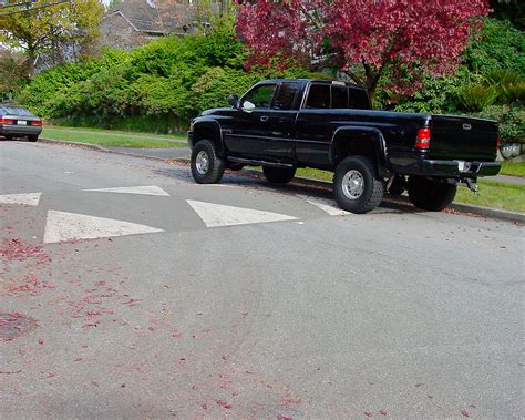 Speed Hump With Parked Vehicle Richard Drdul Flickr