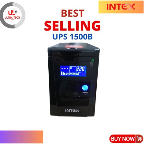 INTEX 1500VA 900w UPS 8 American Sockets Lazada PH