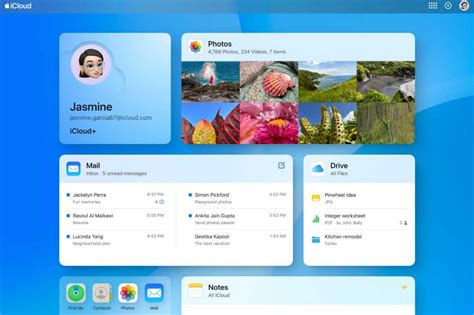 iCloud on the web gets a new widget-inspired redesign | Macworld