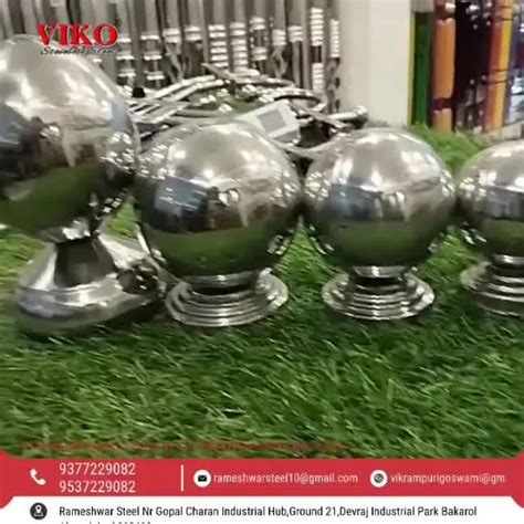 Stainless Steel Ball Base Stainless Steel Railing Ball Set