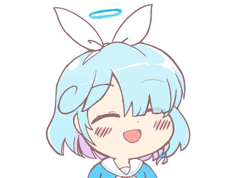 Safebooru 1girl Arona Blue Archive Blue Archive Blue Hair Blue Halo Blue Shirt Blush Bow