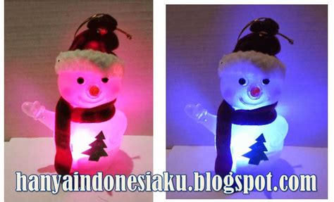 Souvenir Lampu Natal Paling Unik