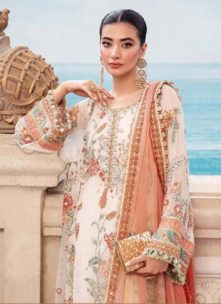 Ramsha R 600 Nx Georgette Pakistani Dress Material Catalog The Ethnic