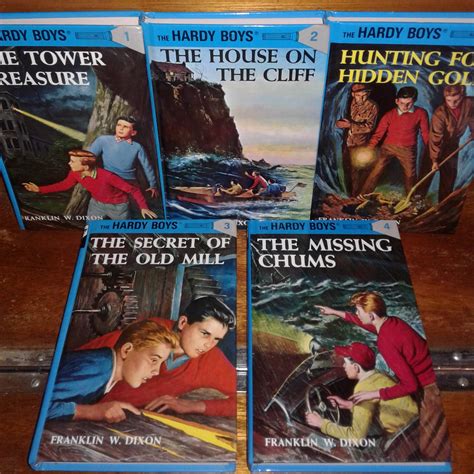 The Hardy Boys Childrens Books By Franklin W Dixon Etsy