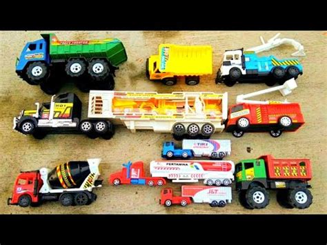 Dump Truck Bego Mobil Oleng Kontainer Mobil Truk Tronton Dump Trailer