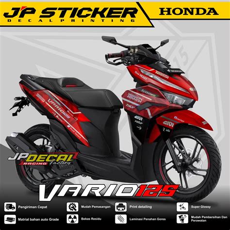 Jual Stiker Decal Vario New Full Body Dekal Sticker Vario