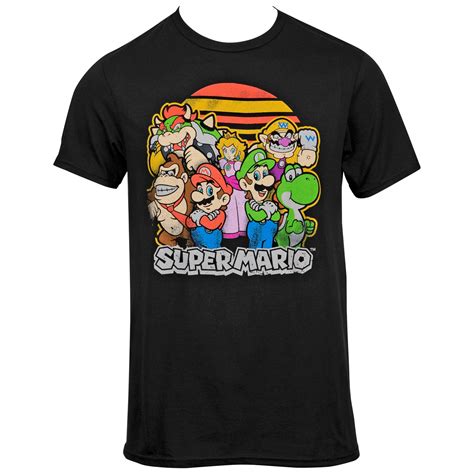 Super Mario Bros Classic Group T Shirt 2xlarge Walmart Canada