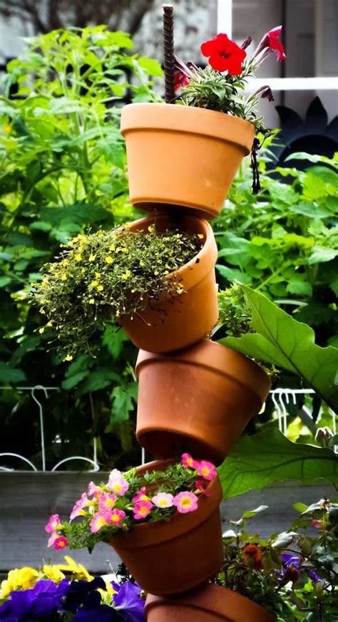 17 Flower Pot Ideas To Add Height And Drama To Your Home