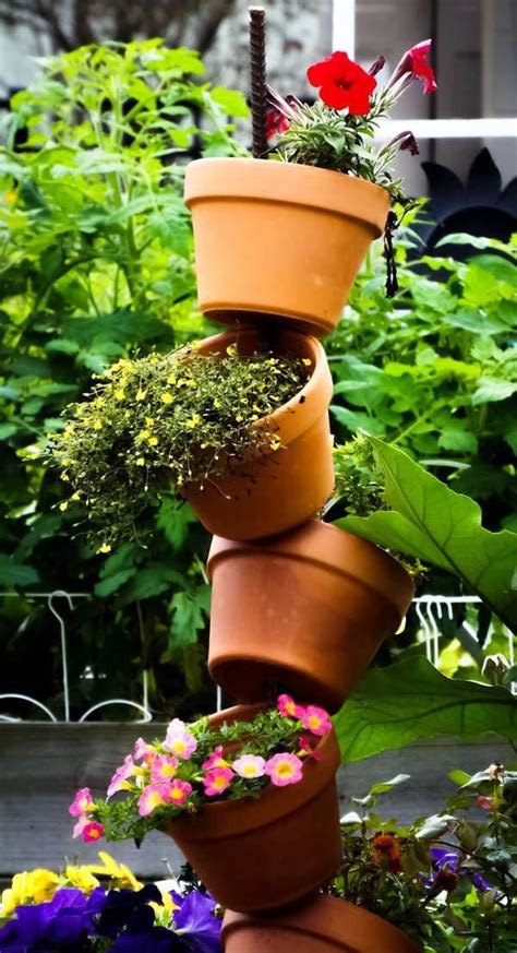 Flower Pot Ideas To Add Height And Drama To Your Home