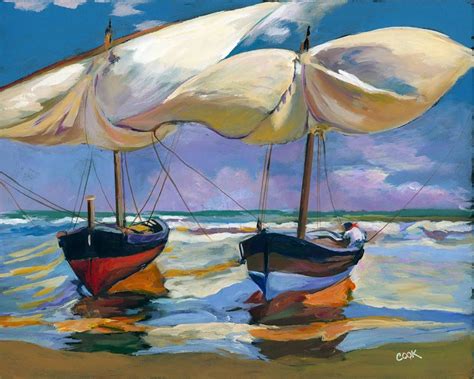 Beached Boats By Joaquin Sorolla Y Bastida Introduction Academy Of