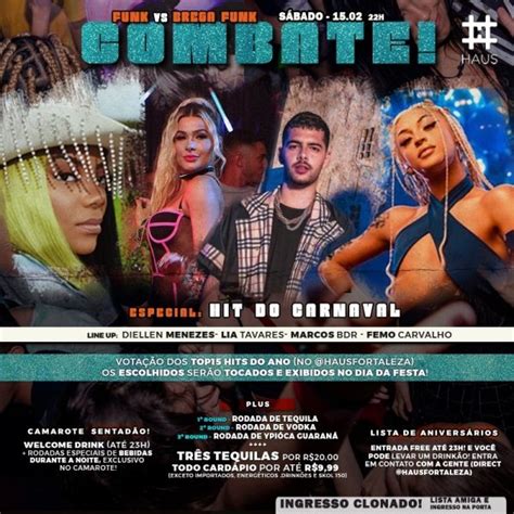 Camarote Combate Hit Do Carnaval Na Haus Em Fortaleza