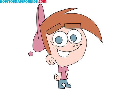 How To Draw Timmy Turner Easy Drawing Tutorial For Kids