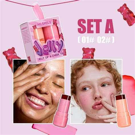 Milk Jelly Blushblush Milk Cooling Water Jelly Tintmilk Blush Lip And